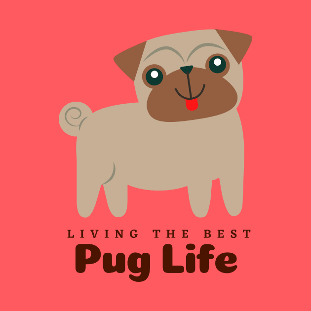 Living The Best Pug Life by IoannaS