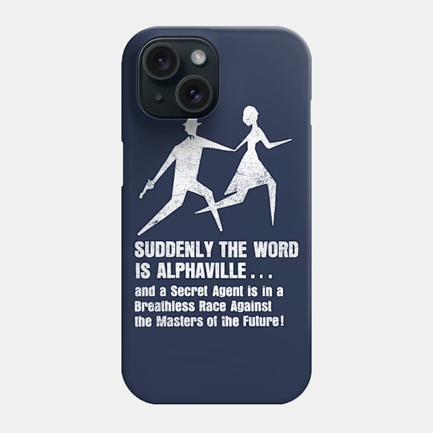 Alphaville 60s Movie Aesthetic Design Phone Case by CultOfRomance