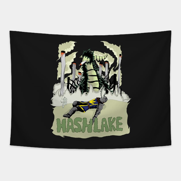 HASH LAKE Tapestry by GurrenSwagann