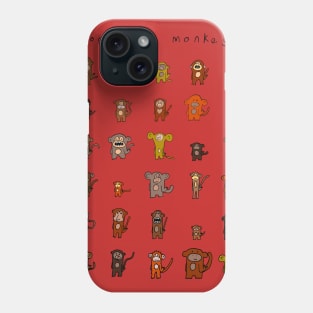 popular monkeys Phone Case