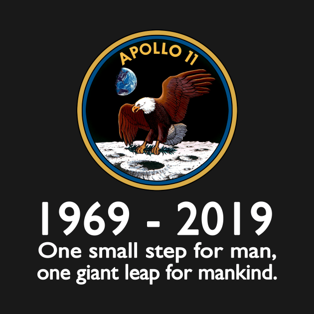 Apollo 11 Moon Landing 50th Anniversary by SeattleDesignCompany