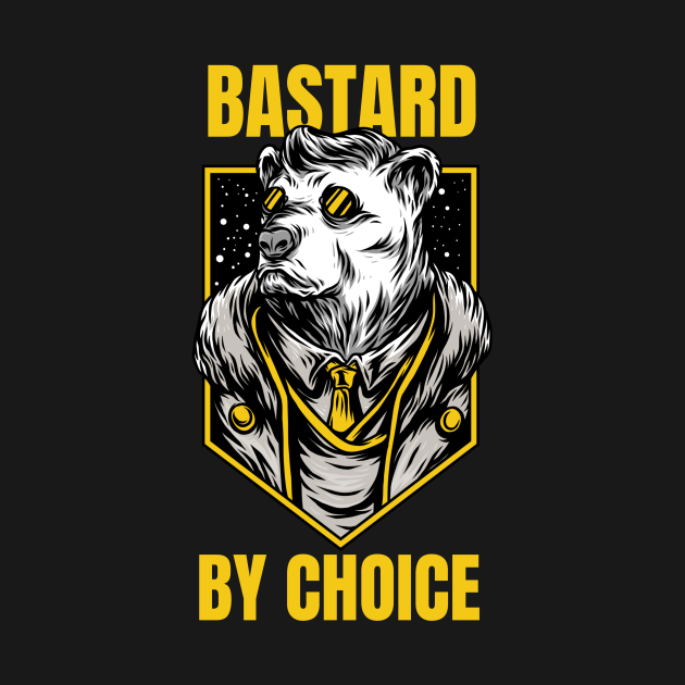 Badass Gangster Bear - Gangster - T-Shirt | TeePublic
