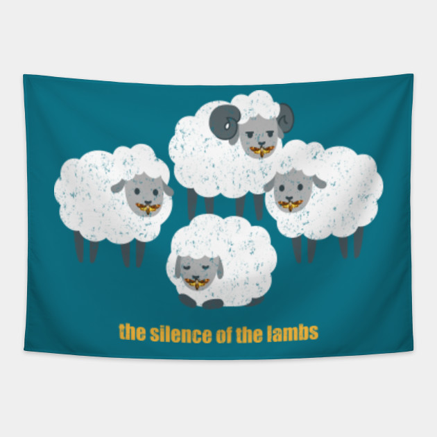 The Silence Of The Lambs 2 Silence Of The Lambs Tapestry Teepublic
