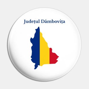 Dambovita County, Romania. Pin