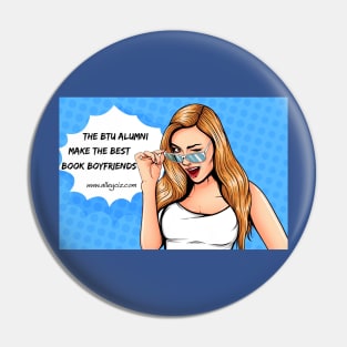 BTU Book Boyfriends Pin