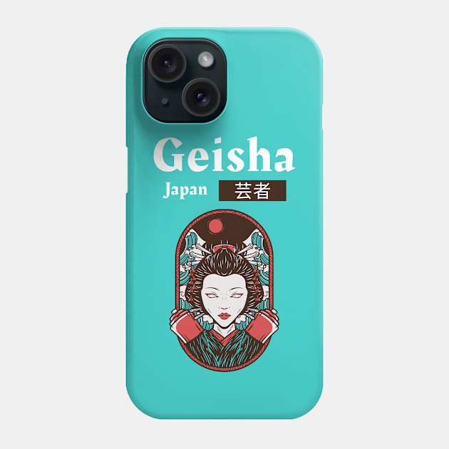 Geisha Japan | 芸者 Phone Case by AladdinHub