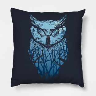 Rising Owl Pillow
