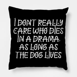 Funny Dog Lover Gift Pillow