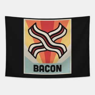 Vintage 70s Bacon Strips Tapestry