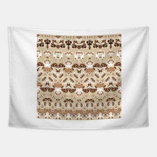 Ethnic patterns in oriental style. Tapestry