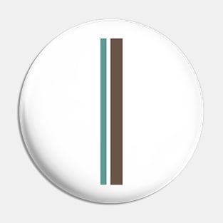 Retro Stripes Pin