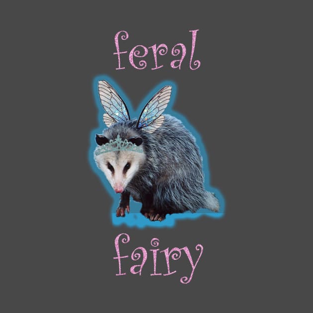 Feral Fairy Possum by fizzyboom