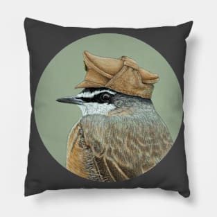 Red-breasted wheatear Pillow