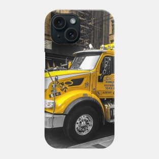 Yellow Truck, Manhattan, New York City Phone Case
