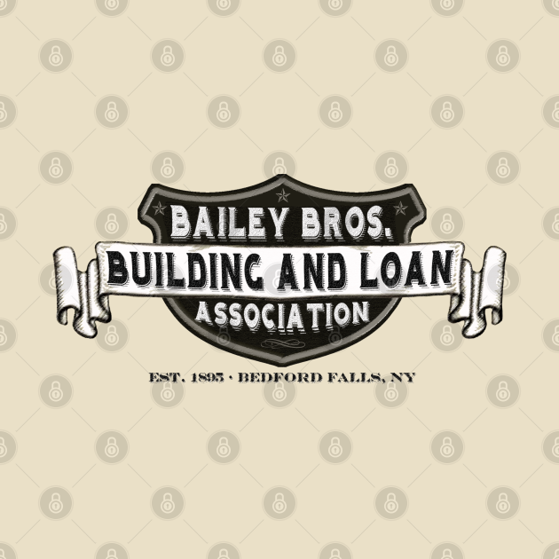 Discover Bailey Bros. Building & Loan - Its A Wonderful Life - T-Shirt