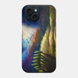 Dramatic sky Tuscany landscape Phone Case