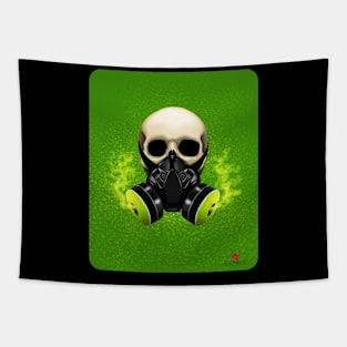 Quarantine skulls Tapestry