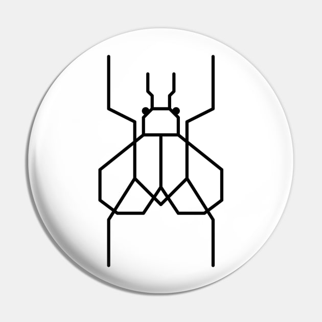Black housefly insect Pin by Rohan Dahotre