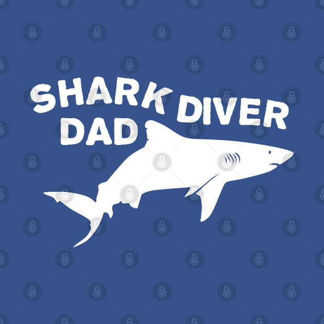 Shark diver dad - Shark Diver - T-Shirt