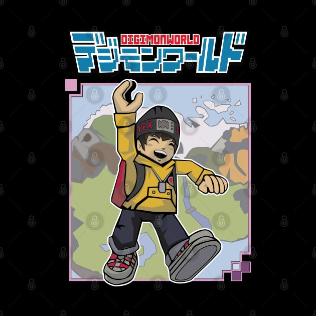 digimon world analog boy by DeeMON