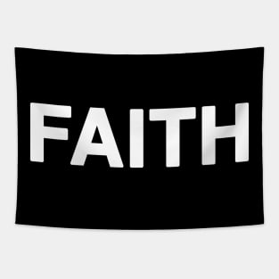 FAITH Typography Tapestry