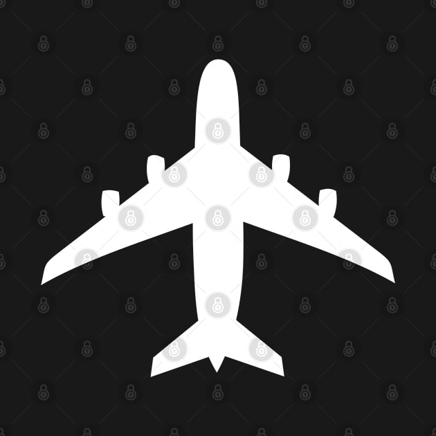 Airplane Outline by ShirtyLife