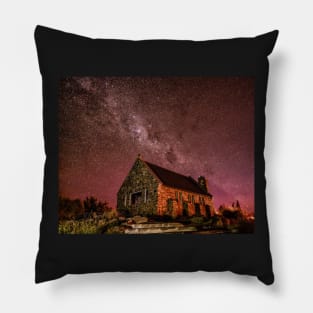 The Church of the Southern Lights Pillow