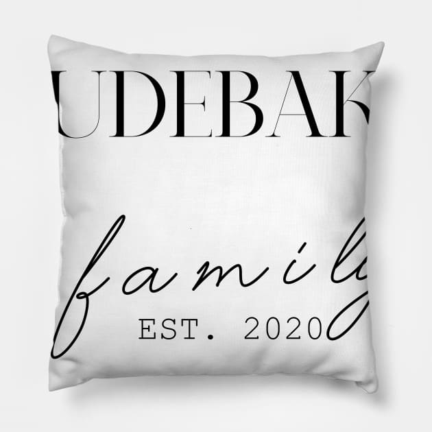 Studebaker Family EST. 2020, Surname, Studebaker Pillow by ProvidenciaryArtist