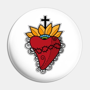 Sacred Heart Pin