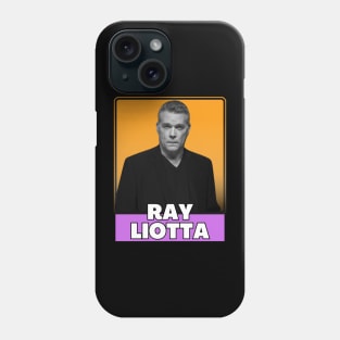 Ray liotta (retro design) Phone Case