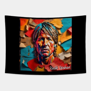 Keith Urban // Paper Art Tapestry