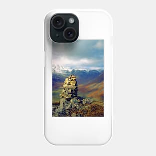 Colourful Cairn on Side Pike Phone Case