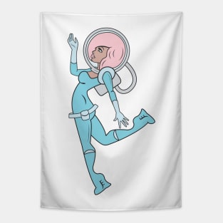 Space Lady Tapestry