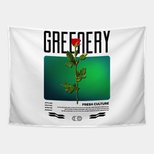 Greenery Modern Streetwear Tapestry