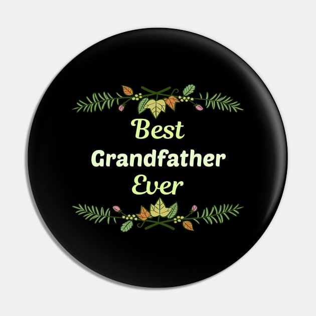 Family Leaf Grandfather Pin by Happy Life