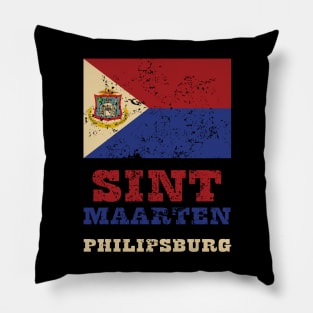 Flag of Sint Maarten Pillow