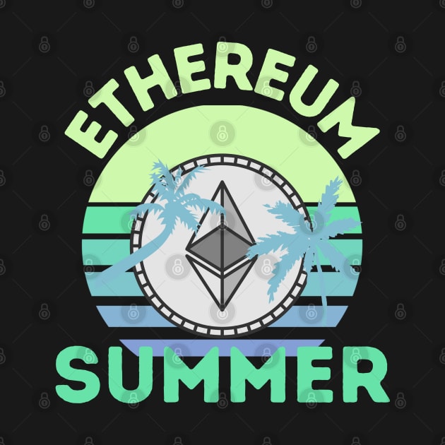 Ethereum Summer Retro Sunset by RedSparkle 