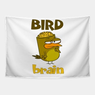 Birdbrain Design for Bird Lovers Tapestry