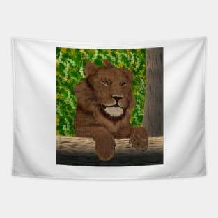 Lion Tapestry