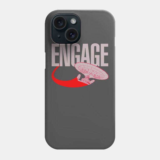 Engage! Phone Case by PopCultureShirts