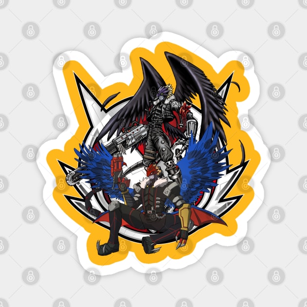 Bellzemon Digimon Magnet by capricorn