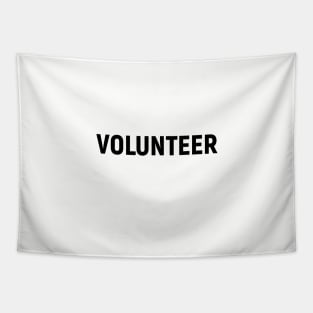 Volunteer, design for t-shirt, bag, mug, gift for volunteers Tapestry