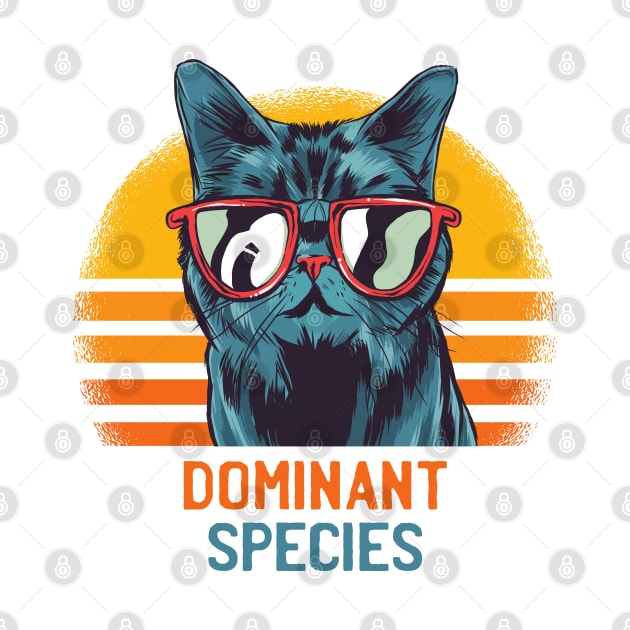 funny cat – Dominant species (light) by LiveForever