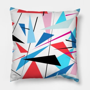 Funky Geometric Pattern Pillow