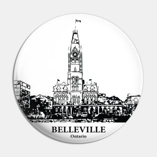 Belleville - Ontario Pin