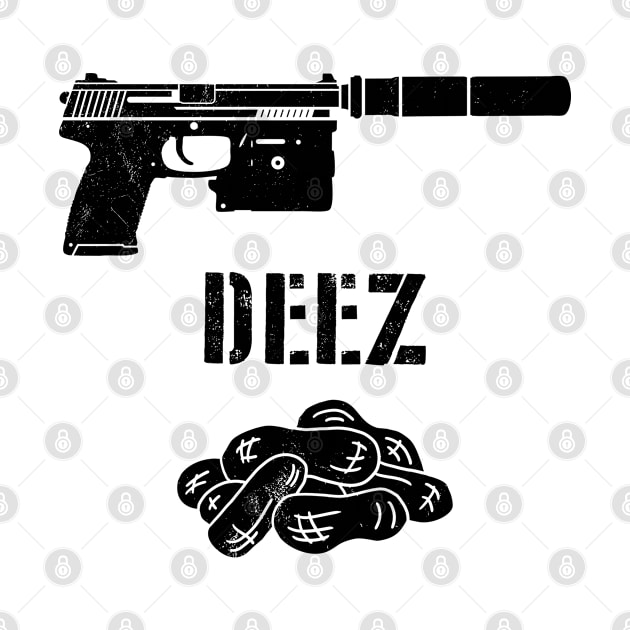 SOCOM Deez Nuts - black by CCDesign