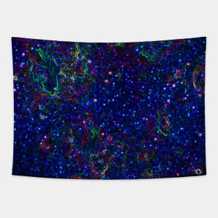 Black Panther Art - Glowing Edges 441 Tapestry