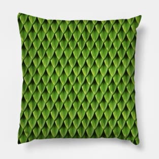 Scales of the Green Dragon Pillow