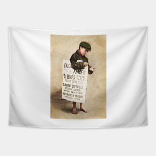 The Glasgow Newsboy Tapestry