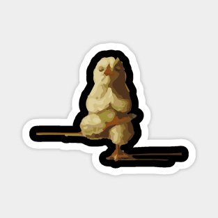 yoga chicken Magnet